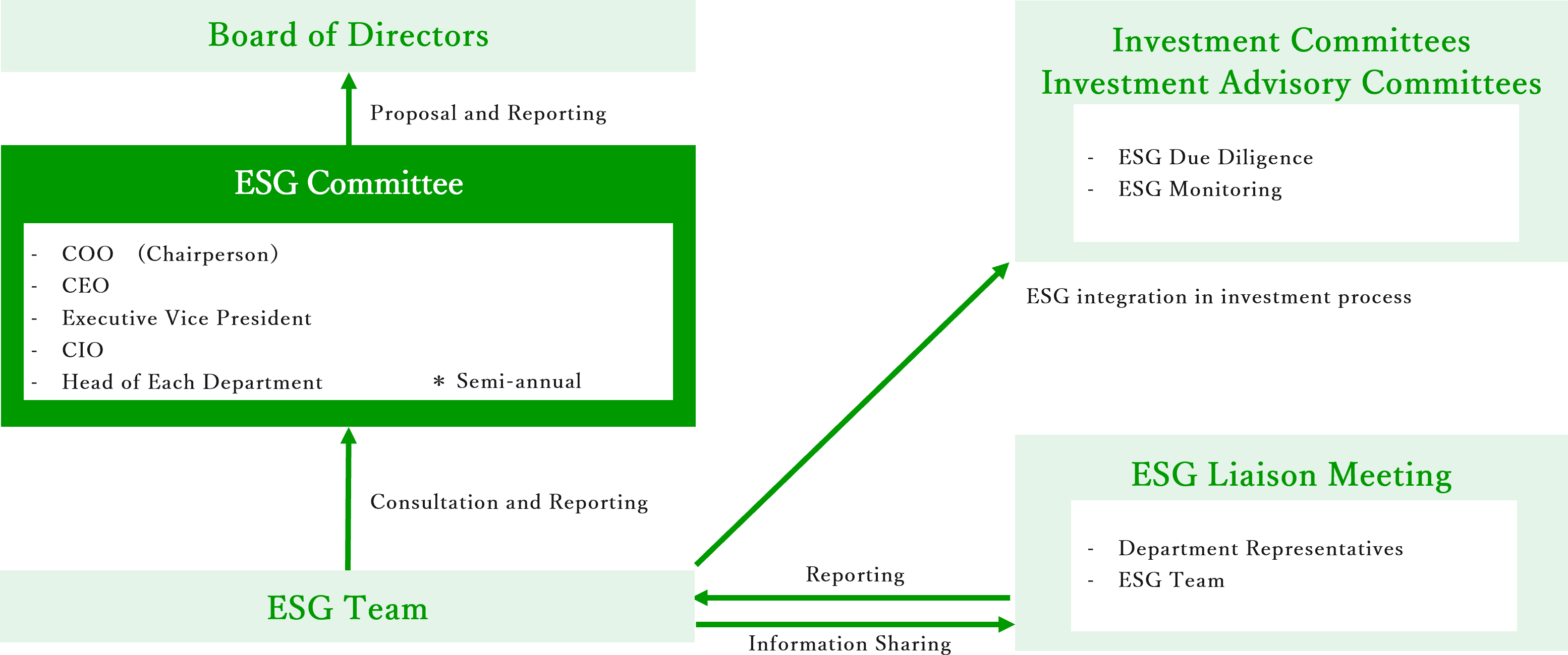 Our ESG Framework